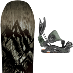 comparer et trouver le meilleur prix du snowboard Jones Ultra mountain twin 20 + fuse-gt hybrid black 20 sur Sportadvice