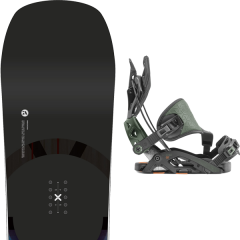 comparer et trouver le meilleur prix du snowboard Amplid Paradigma 20 + fuse-gt hybrid black 20 sur Sportadvice