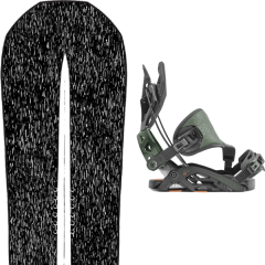 comparer et trouver le meilleur prix du snowboard Lib Tech Travis rice pro blunt 20 + fuse-gt hybrid black 20 sur Sportadvice