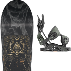 comparer et trouver le meilleur prix du snowboard Nitro Mam 20 + fuse-gt black 20 sur Sportadvice