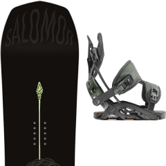 comparer et trouver le meilleur prix du snowboard Salomon Assassin pro 20 + fuse-gt black 20 sur Sportadvice