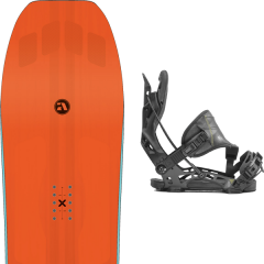 comparer et trouver le meilleur prix du snowboard Amplid Dada 20 + nx2 hybrid black 20 sur Sportadvice
