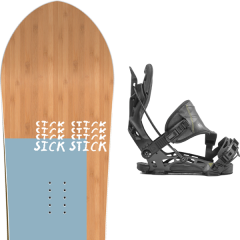comparer et trouver le meilleur prix du snowboard Salomon Sickstick 20 + nx2 hybrid black 20 sur Sportadvice