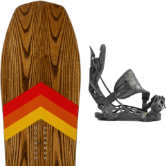 comparer et trouver le meilleur prix du snowboard Arbor Cask 20 + nx2 hybrid black 20 sur Sportadvice