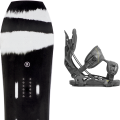 comparer et trouver le meilleur prix du snowboard Ride Superpig 20 + nx2 black 20 sur Sportadvice