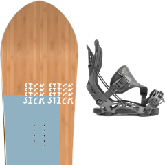 comparer et trouver le meilleur prix du snowboard Salomon Sickstick 20 + nx2-cx hybrid graphite 20 sur Sportadvice
