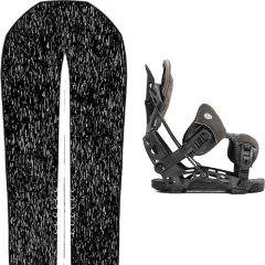 comparer et trouver le meilleur prix du ski Lib Tech Travis rice pro blunt 20 + nx2-gt charcoal 20 sur Sportadvice