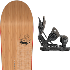 comparer et trouver le meilleur prix du snowboard Salomon s taka x wolle 20 + nx2-gt charcoal 20 sur Sportadvice