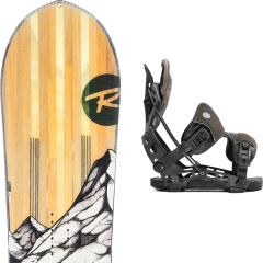comparer et trouver le meilleur prix du snowboard Rossignol Xv wide 20 + nx2-gt charcoal 20 sur Sportadvice