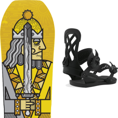 comparer et trouver le meilleur prix du snowboard Yes Jackpot 20 + contact pro black 20 sur Sportadvice