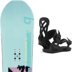 comparer et trouver le meilleur prix du snowboard K2 Bottle rocket 20 + contact pro black 20 sur Sportadvice
