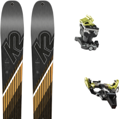comparer et trouver le meilleur prix du ski K2 Wayback 96 + speed radical black/yellow 19 sur Sportadvice