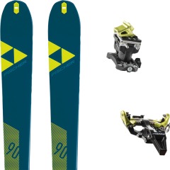 comparer et trouver le meilleur prix du ski Fischer Transalp 90 carbon + speed radical black/yellow 19 sur Sportadvice