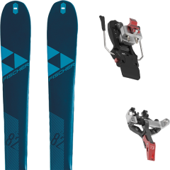 comparer et trouver le meilleur prix du ski Fischer My transalp 82 carbon + atk crest 10 91mm sur Sportadvice