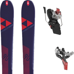 comparer et trouver le meilleur prix du ski Fischer My transalp 90 carbon + atk crest 10 91mm sur Sportadvice