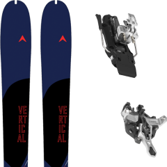 comparer et trouver le meilleur prix du ski Dynastar Vertical pro + atk r12 91mm white sur Sportadvice