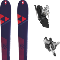 comparer et trouver le meilleur prix du ski Fischer My transalp 90 carbon + atk r12 91mm white sur Sportadvice