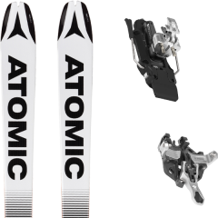 comparer et trouver le meilleur prix du ski Atomic Backland 85 ul black/white + atk r12 91mm white sur Sportadvice