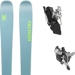comparer et trouver le meilleur prix du ski Faction Agent 1.0 x + atk r12 91mm white sur Sportadvice
