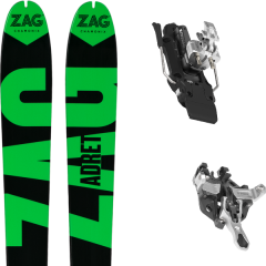 comparer et trouver le meilleur prix du ski Zag Adret 88 + atk r12 91mm white sur Sportadvice
