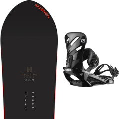 comparer et trouver le meilleur prix du snowboard Salomon First call 19 + rhythm black 20 sur Sportadvice