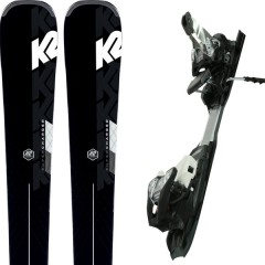 comparer et trouver le meilleur prix du ski K2 Super charger + mxcell 12 tcx quikclik blk/wh sur Sportadvice