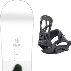 comparer et trouver le meilleur prix du snowboard Drake Team 20 + fifty black 20 sur Sportadvice