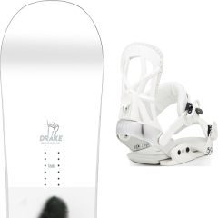 comparer et trouver le meilleur prix du snowboard Drake Team 20 + fifty white 20 sur Sportadvice