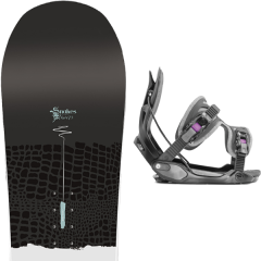 comparer et trouver le meilleur prix du snowboard Drake Charm wm s s 20 + haylo wm s s black 20 sur Sportadvice