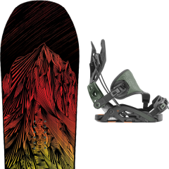 comparer et trouver le meilleur prix du snowboard Jones Mountain twin 20 + fuse-gt hybrid black 20 sur Sportadvice