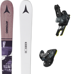 comparer et trouver le meilleur prix du ski Atomic Punx five grey/brown + warden mnc 13 n black/grey 19 sur Sportadvice