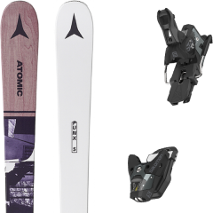 comparer et trouver le meilleur prix du ski Atomic Punx five grey/brown + sth2 wtr 13 n black/grey sur Sportadvice