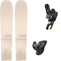 comparer et trouver le meilleur prix du ski Line Honey badger + warden mnc 13 n black/grey 19 sur Sportadvice