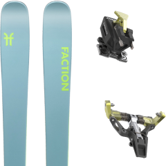 comparer et trouver le meilleur prix du ski Faction Agent 1.0 x + superlite 175 black sur Sportadvice