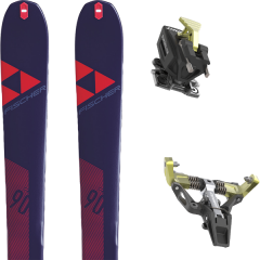comparer et trouver le meilleur prix du ski Fischer My transalp 90 carbon + superlite 175 black sur Sportadvice