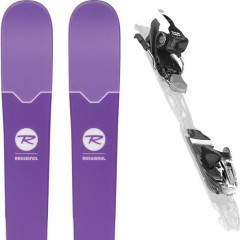 comparer et trouver le meilleur prix du ski Rossignol Sassy 7 + xpress 11 b93 black white sur Sportadvice
