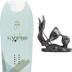 comparer et trouver le meilleur prix du snowboard Yes Hybrid 20 + fuse black 20 sur Sportadvice