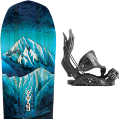 comparer et trouver le meilleur prix du snowboard Northwave Frontier 20 + fuse hybrid black 20 sur Sportadvice