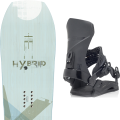 comparer et trouver le meilleur prix du snowboard Yes Hybrid 20 + super sport black 20 sur Sportadvice