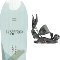comparer et trouver le meilleur prix du snowboard Yes Hybrid 20 + fuse-gt hybrid black 20 sur Sportadvice
