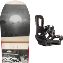 comparer et trouver le meilleur prix du snowboard Bataleon Boss 20 + cartel black 20 sur Sportadvice