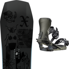 comparer et trouver le meilleur prix du snowboard Bataleon Driver 20 + alibi pro dark olive 20 sur Sportadvice