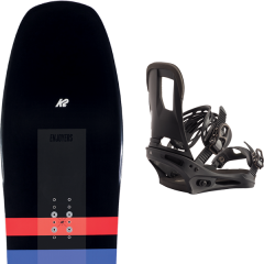 comparer et trouver le meilleur prix du snowboard K2 Cool bean 20 + cartel black 20 sur Sportadvice