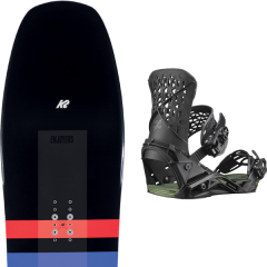 comparer et trouver le meilleur prix du snowboard K2 Cool bean 20 + highlander black / oil green 20 sur Sportadvice