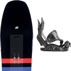 comparer et trouver le meilleur prix du snowboard K2 Cool bean 20 + fuse hybrid black 20 sur Sportadvice