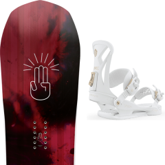 comparer et trouver le meilleur prix du snowboard Bataleon Push up w 20 + wos juliet b4bc 20 sur Sportadvice