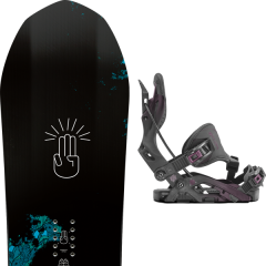 comparer et trouver le meilleur prix du snowboard Bataleon Storm w 20 + omni hybrid wm s s black 20 sur Sportadvice