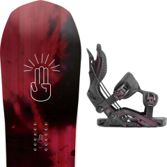 comparer et trouver le meilleur prix du snowboard Bataleon Push up w 20 + omni wm s s black 20 sur Sportadvice