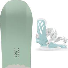 comparer et trouver le meilleur prix du snowboard Bataleon Spirit w 20 + wos milan pastel blue 20 sur Sportadvice