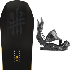 comparer et trouver le meilleur prix du ski Lobster Halldor pro 20 + fuse hybrid black 20 sur Sportadvice